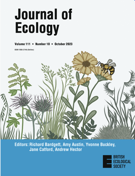 Garbowski Cover Art for Journal of Ecology